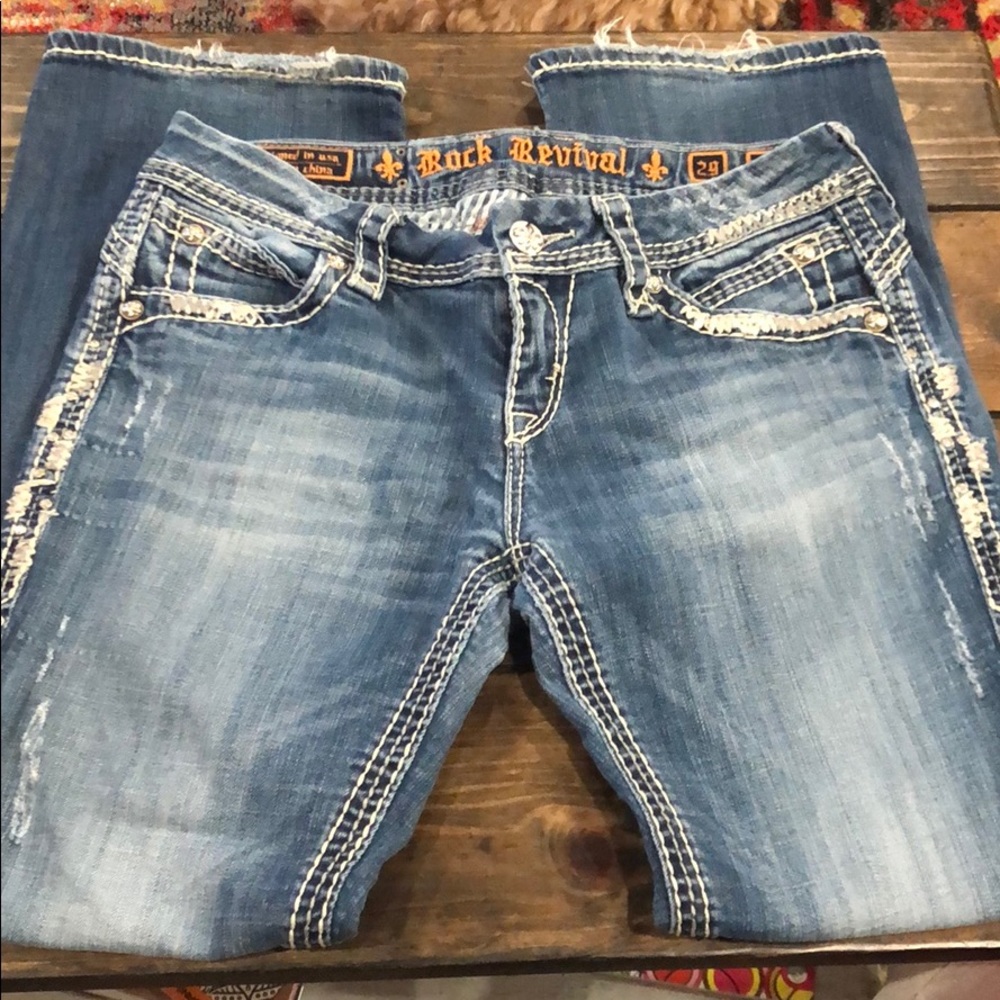 Rock revival jeans